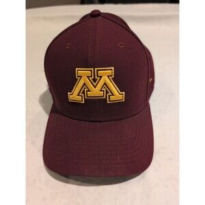 Minnesota Gophers Hat Strapback Cap Mens Maroon Gold Nike NCAA Basketball Casual